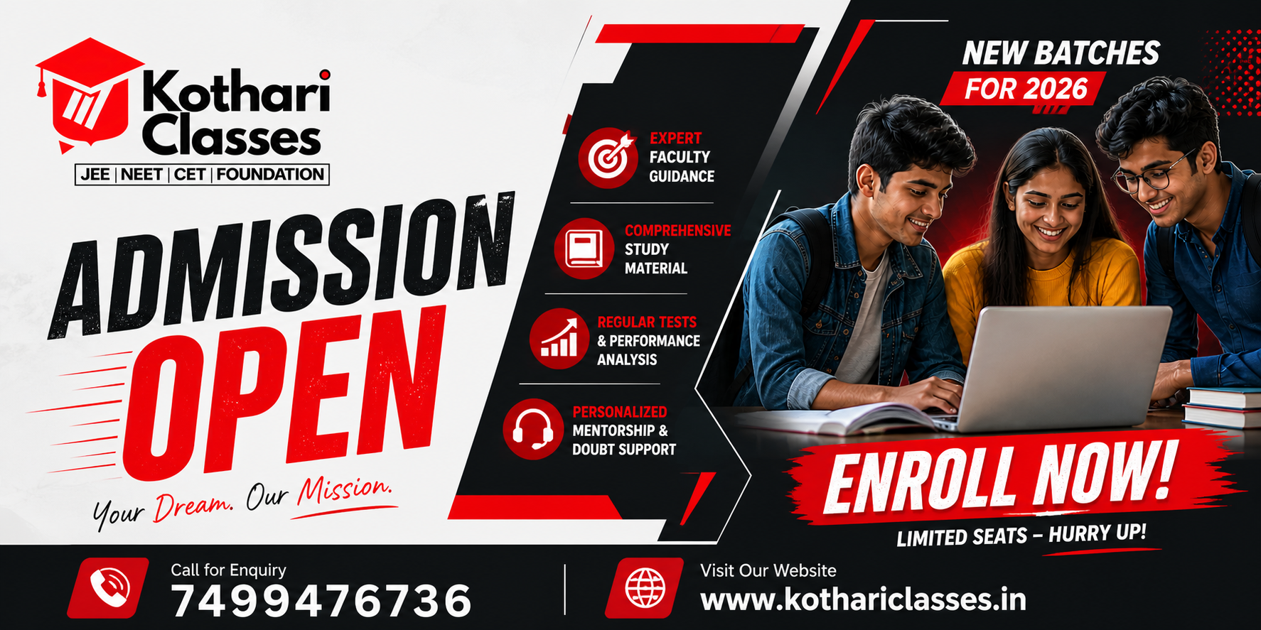 Admissions Open
